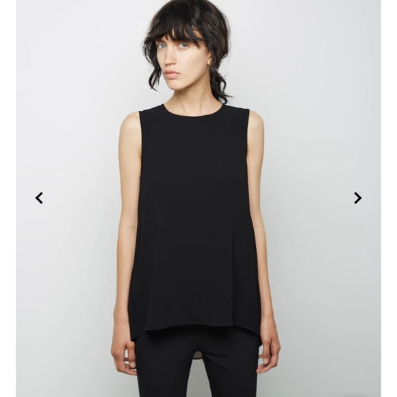 Rag & Bone Harper split back top black size M - Picture 8 of 15